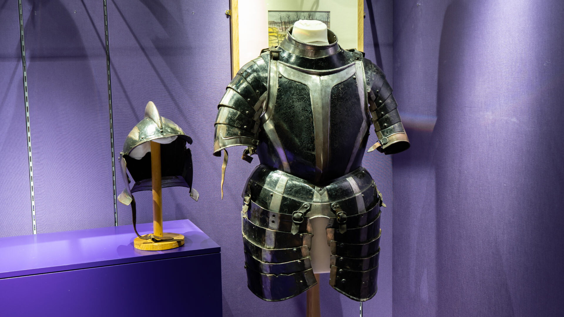 An antique 16th century half-suit of armour