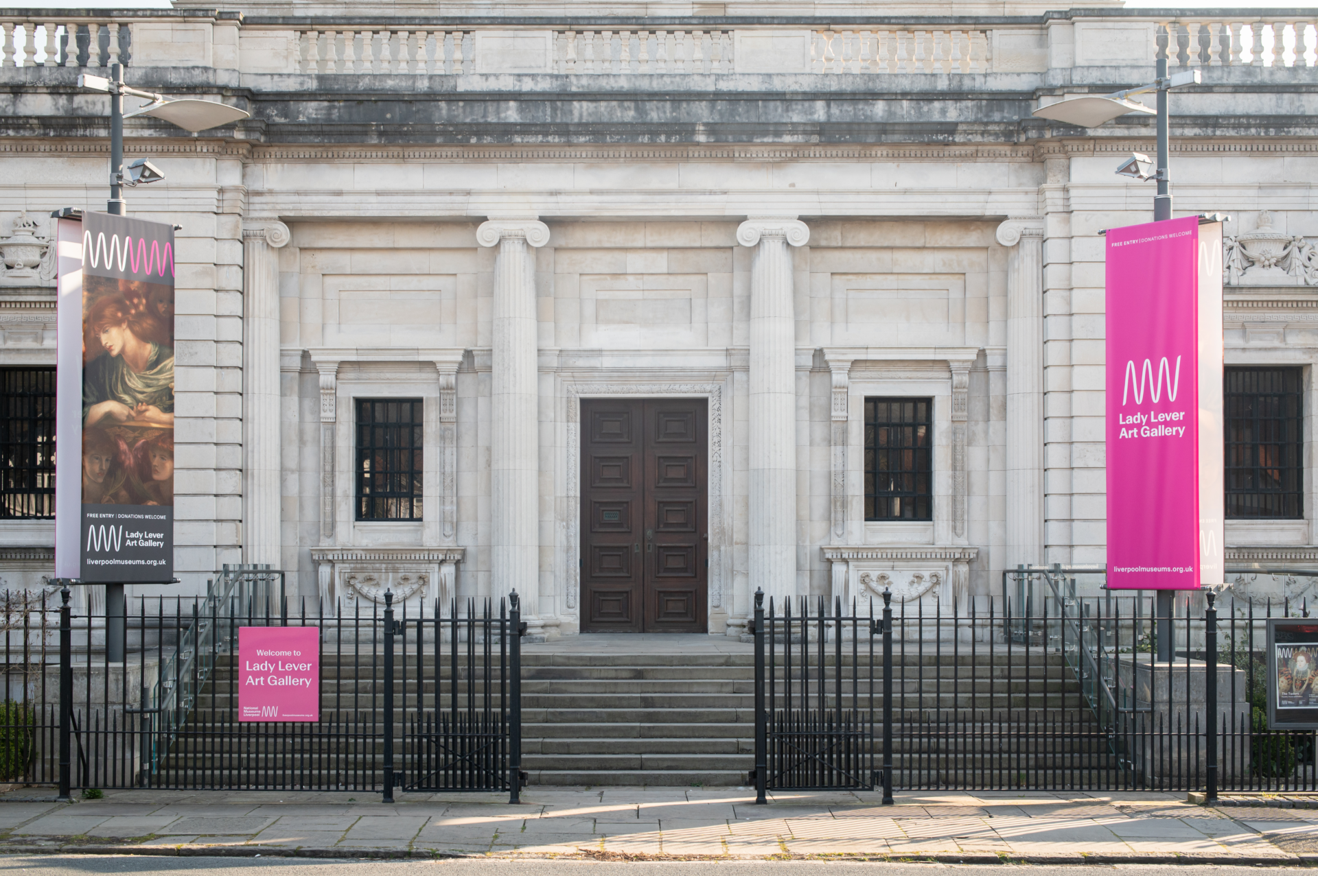 Interior galleries at The Lady Lever Art Gallery